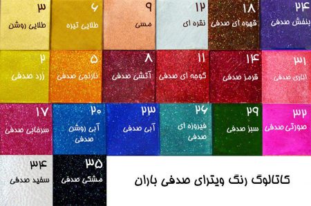 رنگ ویترای باران