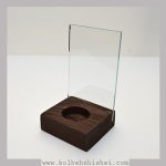 جاشمعی چوبی (رنگی)+ شیشه